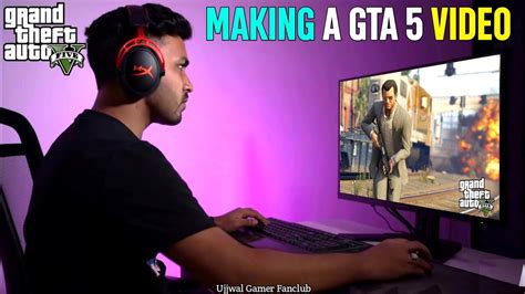 Techno Gamerz Making Of A Gta 5 Video Techno Gamerz Gta 5 New Video