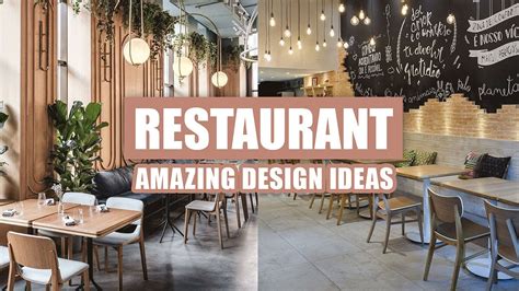 75 Amazing Small Restaurant Design Ideas We Love Youtube