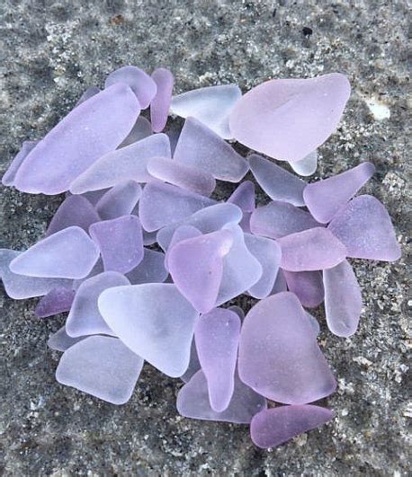 Beautiful Purple Sea Glass Sea Glass Crafts Sea Glass Diy Maine Sea