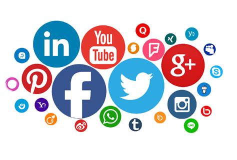 Social Media Icon Png Images Free Transparent Social Media Icon My