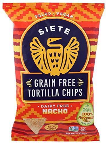 siete grain free tortilla chips nacho 5 oz