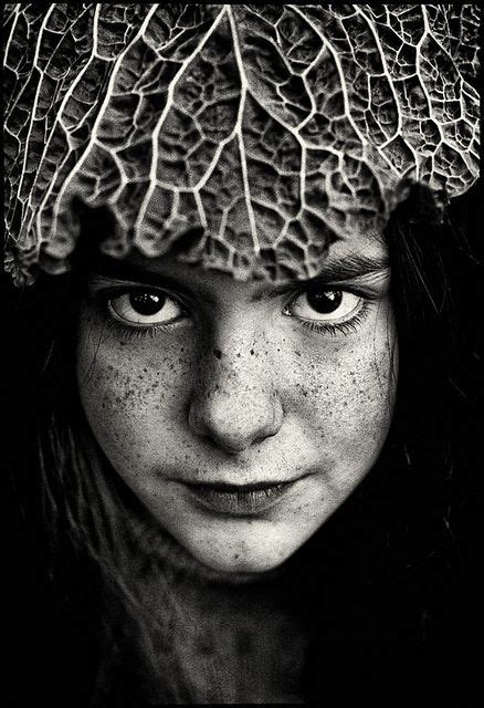 Freckles And Cabbage Black And White Portraits Freckles Photography