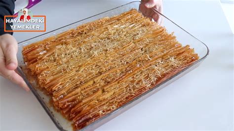 EL AÇMASI BAKLAVA ILE UĞRAŞMAK ISTEMEYENLERI BURAYA ALALIM KADAYIFLI