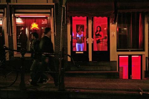 Amsterdams Red Light District Could Ban Sex Workers In Windows Birmingham Live