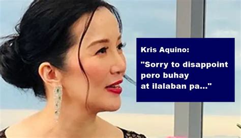 kris aquino reacts to ‘trolls spreading ‘fake news anticipating her death