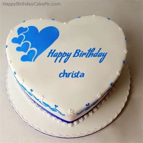 ️ Happy Birthday Cake For Christa