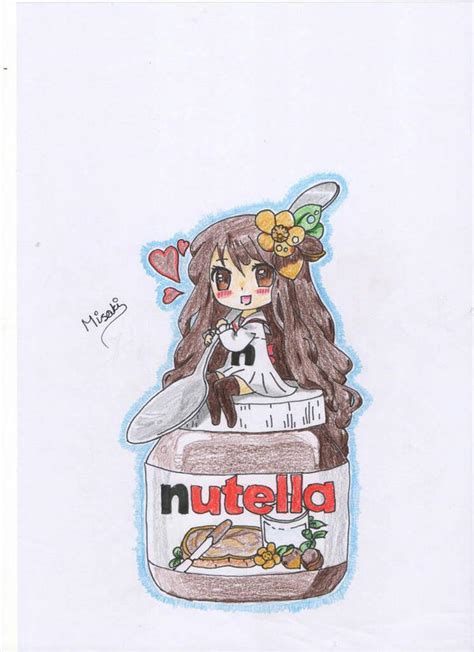 Nutella Girl For My Friend By The Anime One On Deviantart
