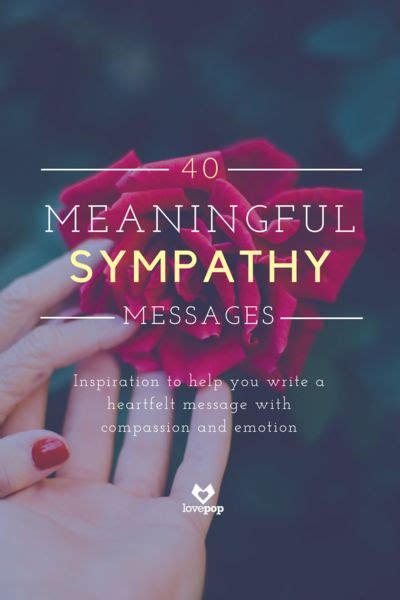 40 Meaningful Thoughtful Messages For A Sympathy Card Condolence