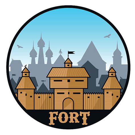Royalty Free Fort Clip Art Vector Images And Illustrations Istock