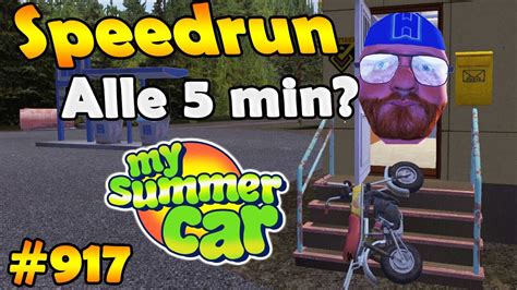 My Summer Car 917 Teimon Kaupalle Speedrun Alle 5 Minuuttiin Youtube