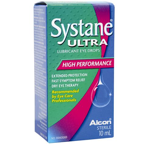 It can be used as many times as necessary during the day. Systane Ultra Lubricant Eye Drops - High Performance ...