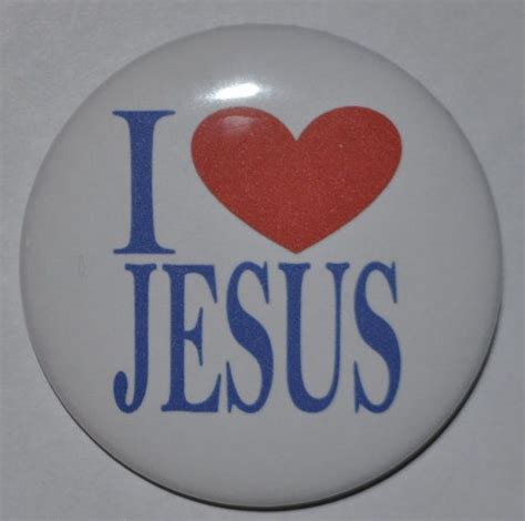 Button I Heart Jesus 2 14 Inch Pinback By Kimmellendesigns 200