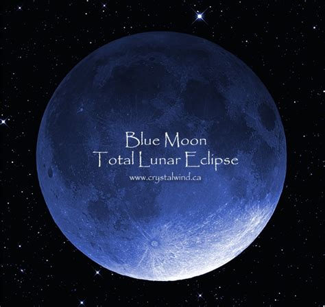 First Blue Moon And Total Lunar Eclipse In 150 Years Crystalwindca