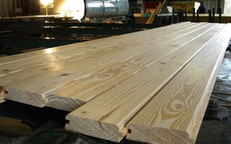 Tongue And Groove Roof Decking By Southern Wood Specialties In Flomaton