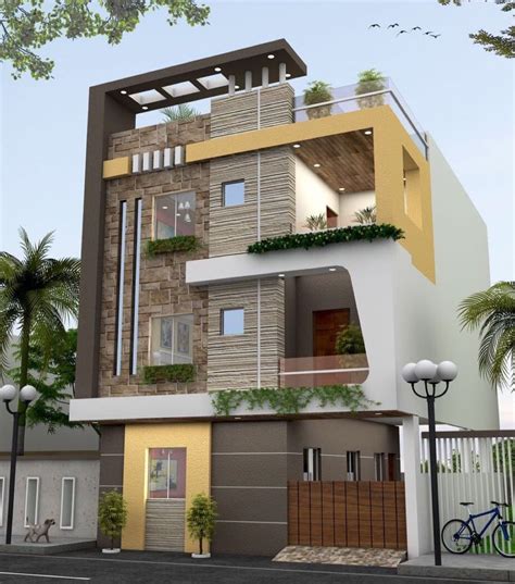 Double Storey House Plans Indian House Exterior Design Duplex House