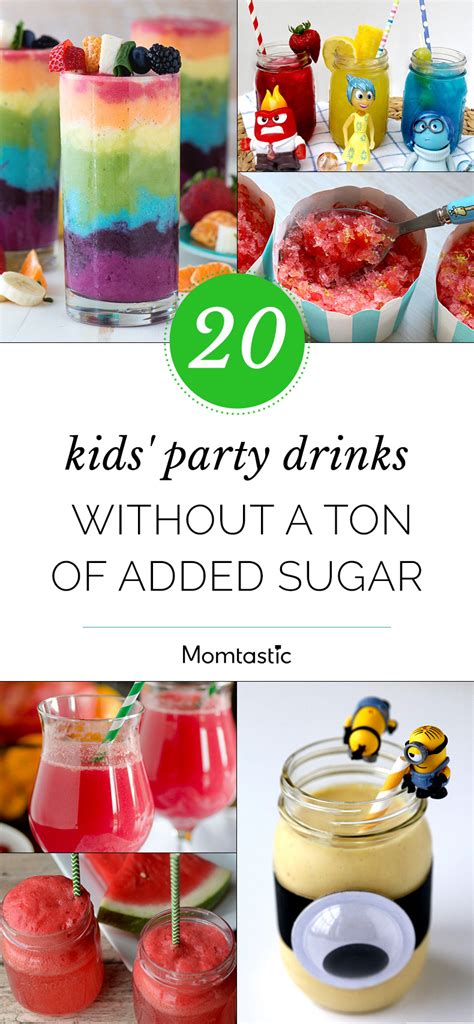 20 Kids Party Drink Recipes Without A Ton Of Added Sugar