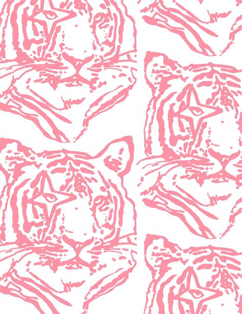 Pink Tiger Wallpapers Wallpaper Cave