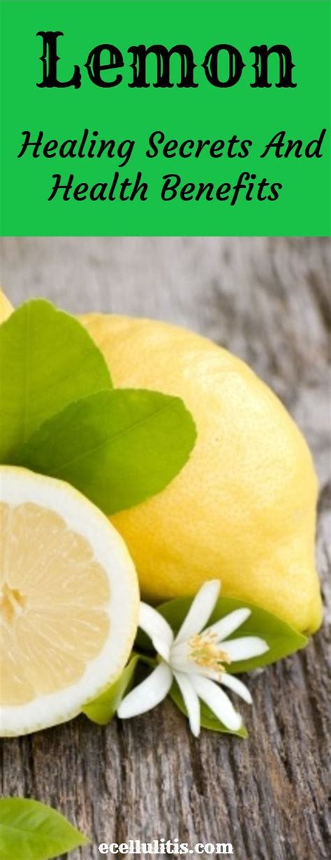 Things You Did Not Know About Lemon Healing Secrets And Health