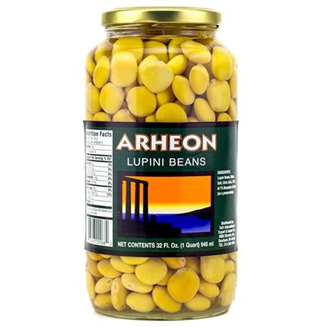 Arheon Lupini Beans 32 Oz Parthenon Foods