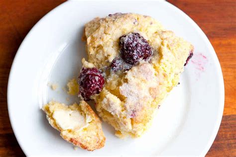 Blackberry Lemon Scones