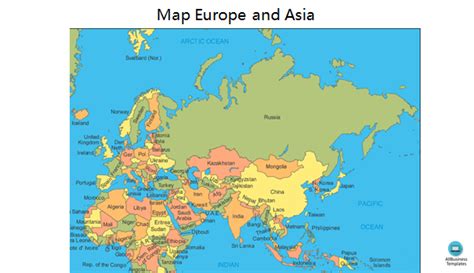 Map Of Asia And Europe