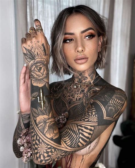Tattoo Model And Artist Blumttt Neato Tattoos