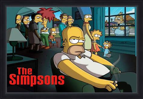Cuadro The Sopranos The Simpsons Cu0011641 Enmar K2