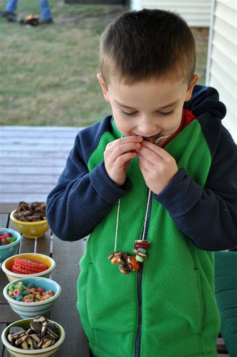 Party Activity For Kids Snack Necklaces The Seasoned Mom