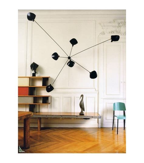 Ar7b Spider Serge Mouille Wall Lamp Still Arms Milia Shop Lighting