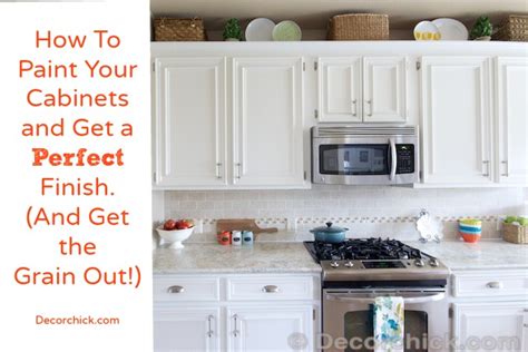 Maybe you would like to learn more about one of these? How To Paint Your Cabinets Like The Pros, and Get the ...