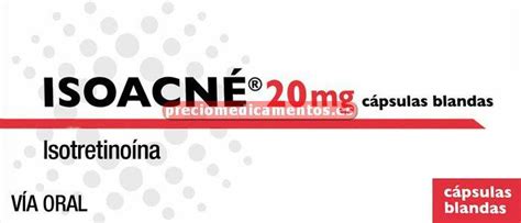 Isoacne 20 Mg 50 Cápsulas Blandas Precio Y Cómo Tomarlo