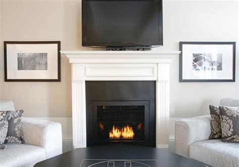 This corner ventless gas fireplace has got the cedar finish, thermostat, and it measures 42 inches of wide. High Style Hot Box: Hearth Cabinet Safety Cabinet Ventless ...