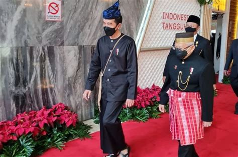 Jokowi Kenakan Baju Adat Suku Baduy Di Sidang Tahunan Mpr Ri Demokratis