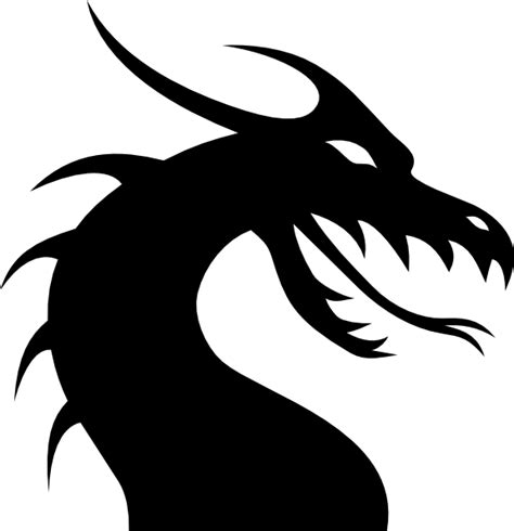 Simple Tribal Dragon Outline Clipart Best