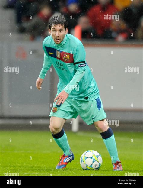 Lionel Messi Barcelona Champions League Hi Res Stock Photography And