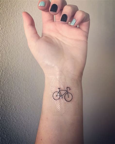 Bicycle Tattoo Wrist Tattoo Small Tattoo Tiny Tattoo Petit Tatouage Tatouage Original