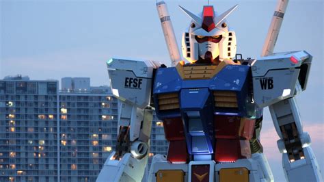 Giant Life Sized Gundam Is Returning