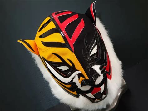 Tiger Pro Mask Wrestling Mask Luchador Caristico Wrestler Lucha Libre