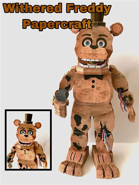 Withered Foxy Papercraft Fnaf By Underbonnie On Deviantart Images And