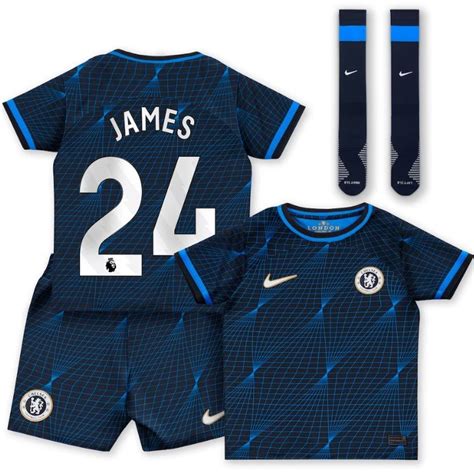 James Chelsea 2324 Away Kids Kit Soccerarmor