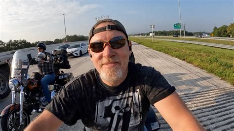 Day 1 Of A 56 Day Motorcycle Road Trip On Our Harley Davidson Fatboys