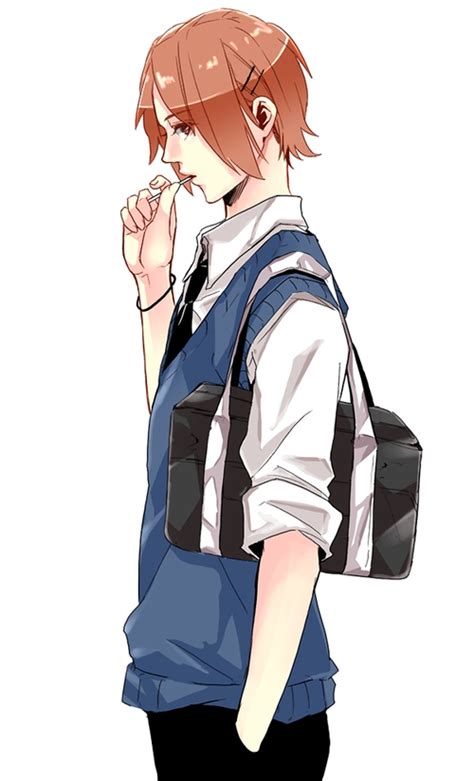 Boy In Uniform With Lollipop Anime Boys Picture 184762