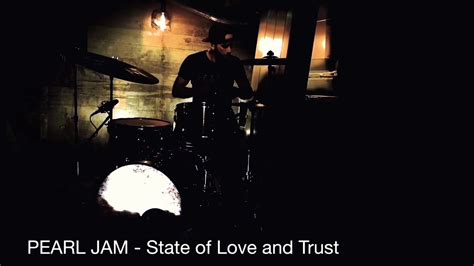 Pearl Jam - State of Love and Trust (Drum Cover by Franky James) - YouTube