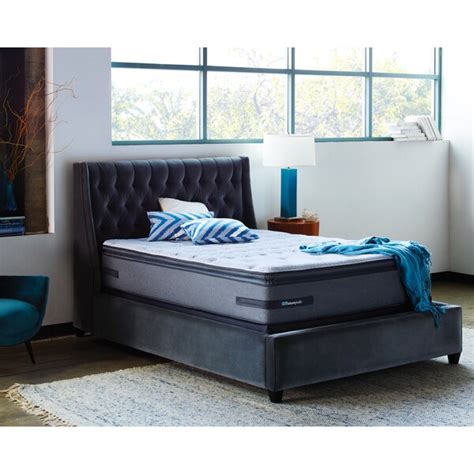 The foundation of this mattress's support system: Sealy Posturepedic Pacheco Pass Plush Euro Pillow Top ...