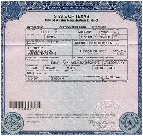Fake birth certificate templates a basic printable print out. Fake Birth Certificate Maker Free - 25 Free Birth ...