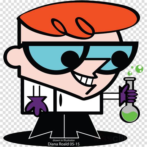 Dexter Cartoon Network Clipart Mandark Major Glory Redhead Cartoon