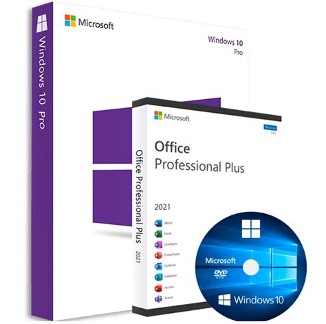 Windows 10 Si Office 2021 Dvd Pachet