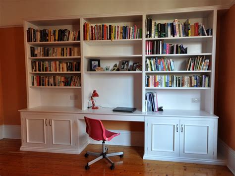 20 Built In Bookshelves And Desk Ideas
