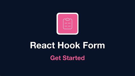 React Hook Form Get Started YouTube