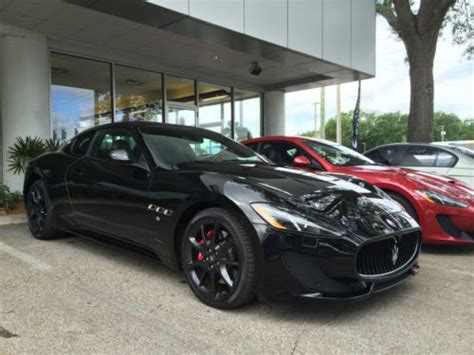 Purchase New 2014 Blackblack Maserati Granturismo Sport With 312 Miles